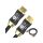 Cablu video HDMI 2.1 Ultra High Speed 8K 60Hz 4K 120Hz HQ auriu 1.5m