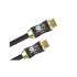 Cablu video HDMI 2.1 Ultra High Speed 8K 60Hz 4K 120Hz HQ auriu 1.5m