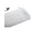 Tastatura din silicon alb USB numeric - accesoriu calculator - calculator - instrument de birou