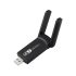 Adaptor de rețea Wi-Fi USB 3.0 1300Mbps dual - Conexiune rapidă la internet pentru toate dispozitivele.