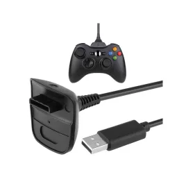   Cablu de încărcare USB pentru Xbox 360 - cablu de joc, accesoriu Xbox, cablu de încărcare pentru controller, cablu USB pentru Xbox 360