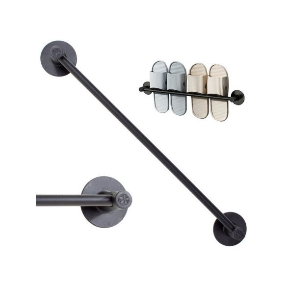 Cârlig de perete pentru papuci și prosoape de baie.