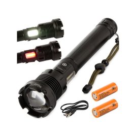   Lanternă tactică de urgență xhp160 cob întărită - Bailong LED