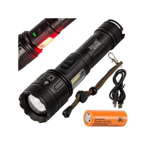 Lanternă tactică cu LED Cree de mare putere și tehnologie COB