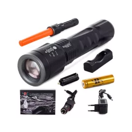   Lanternă LED tactică cu funcție de zoom - sursă de lumină XM-L3 U3