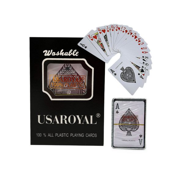 Pachet de cărți de poker acoperite, 54 buc.