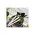 Set de unelte grădinărit greblă lopată 3 în 1 mini instrumente de plantare