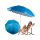 Umbrelă de grădină mare, rezistentă, cu protecție UV pentru piscină 210cm