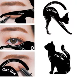 Șablon pentru pleoape și eyeliner