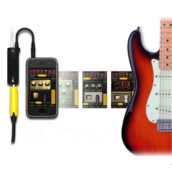 Interfață chitară pentru iPhone, iPod, iPad