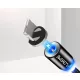 Cablu lightning luminos, magnetic, de 1 metru