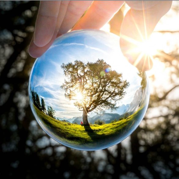 Glob de fotografie, glob din sticlă pentru fotografii