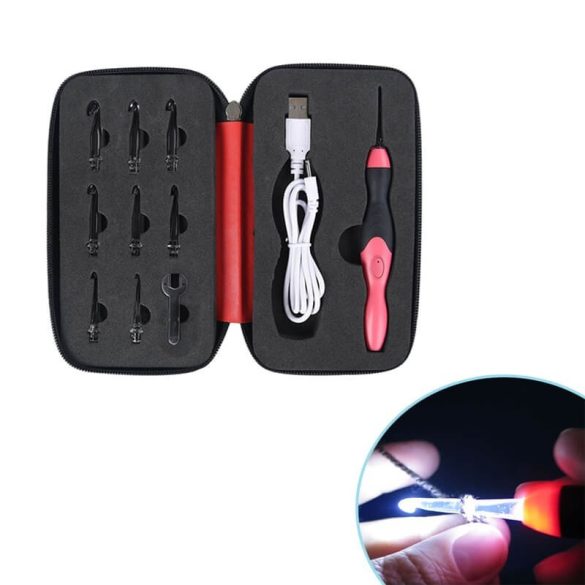Set croșetat cu lumină