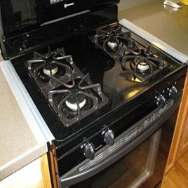   Margine de protecție din silicon pentru aragaz și blat de bucătărie