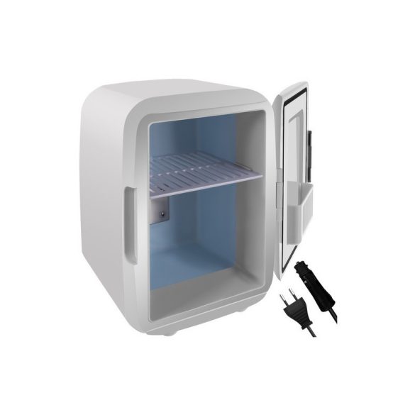 Frigider de 4 litri - alb, mini frigider, frigider compact, frigider auto, frigider silențios, frigider economic, frigider mic