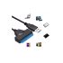 Adaptor USB-SATA 3.0 Izoxis 23603 - transfer date, conector hard disk, accesoriu computer