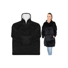 Pulover mare - pătură neagră