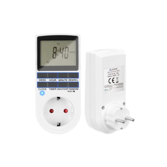 Comutator cu temporizator - pentru uz casnic și birou, economisire de energie, oprire automată, pornire programată.