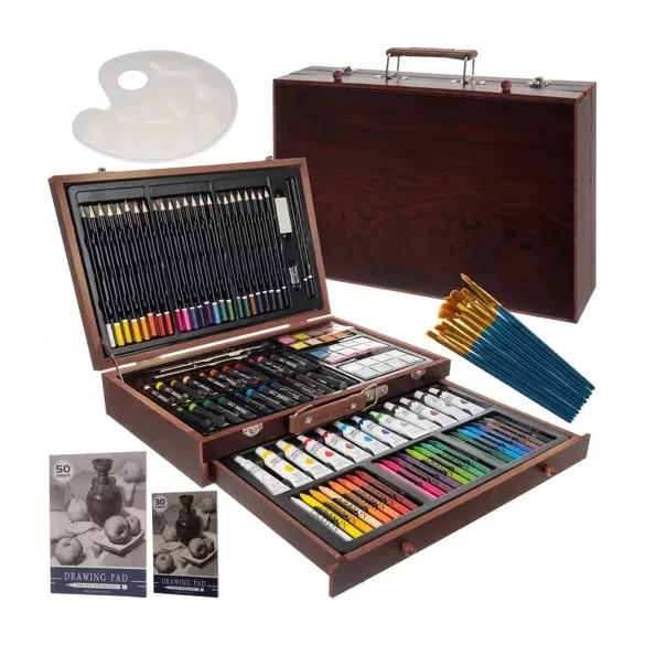 Set de pictură în valiză - 129 de piese Maaleo 21644