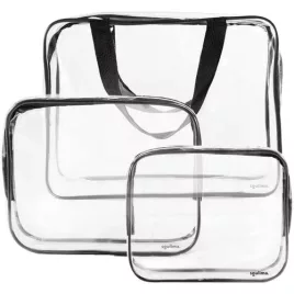 Geantă cosmetică transparentă 3 în 1 Soulima 21448