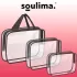 Geantă cosmetică transparentă 3 în 1 Soulima 21448