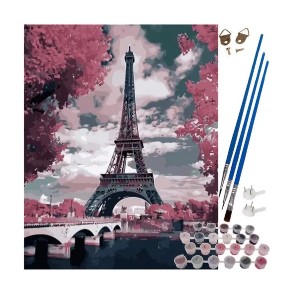 Set de pictură pe numere 40x50cm - Turnul Maaleo 22784