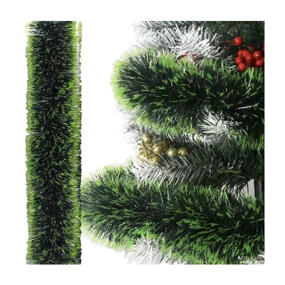Ghirlandă de Crăciun - verde 6m Ruhhy 22308