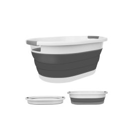   Coș de rufe pliabil - soluție practică pentru rufe murdare.