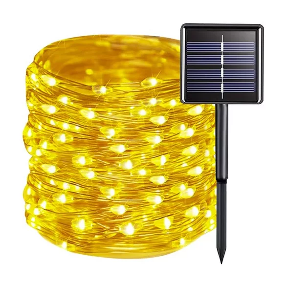 Ghirlandă luminoasă solară 15m IP44 Gardlov 24007