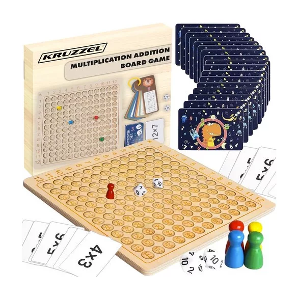 Tabla înmulțirii – joc de societate Kruzzel 24639