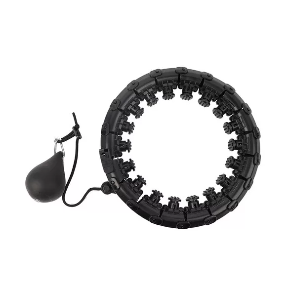 Cerc hula-hoop cu masaj și greutate Trizand 25208