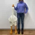 Figurină norocoasă - gâscă de 130 cm Kruzzel 24720