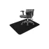 Protecție pentru scaun 90x130cm RUHHY - negru, protecție pardoseală, accesoriu de birou, protecție PVC, protecție scaun.