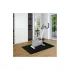 Protecție pentru scaun 90x130cm RUHHY - negru, protecție pardoseală, accesoriu de birou, protecție PVC, protecție scaun.