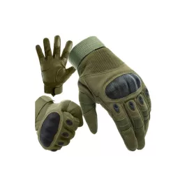   Mănușă tactică - L-khaki Trizand 21771 - camuflaj - outdoor - vânătoare - airsoft - protecție mâini - protecție muncă