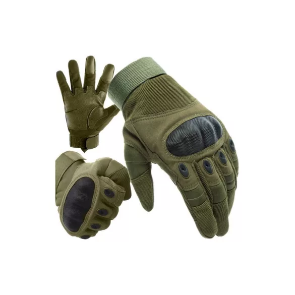 Mănușă tactică - L-khaki Trizand 21771 - camuflaj - outdoor - vânătoare - airsoft - protecție mâini - protecție muncă