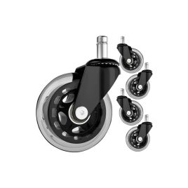 Roți pentru scaun de birou - 5 buc. Malatec 22077