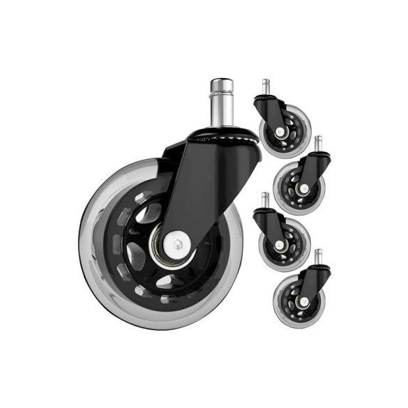 Roți pentru scaun de birou - 5 buc. Malatec 22077