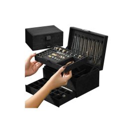   Cutie de bijuterii Soulima 22262 - suport bijuterii, cutie bijuterii, organizator bijuterii, idee cadou, cutie bijuterii femei