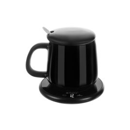   Încălzitor electric + cană Ruhhy 22125, pentru bucătărie și birou, funcție 2 în 1, design practic și modern.