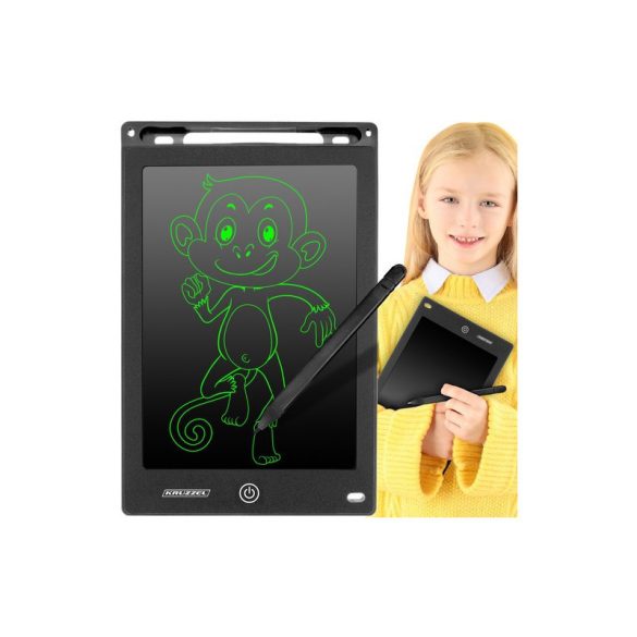 Tablet de desen 8.5 negru KRUZZEL 22454, grafică digitală, instrument creativ, accesoriu artistic