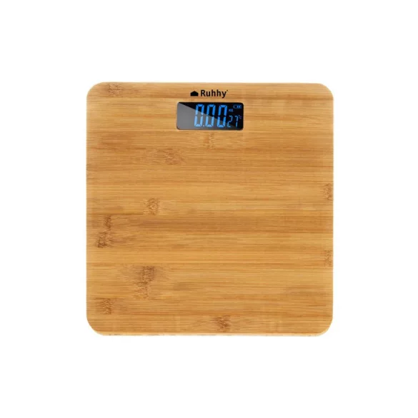 Cântar de baie LCD cu înveliș din faianță - Ruhhy 22522