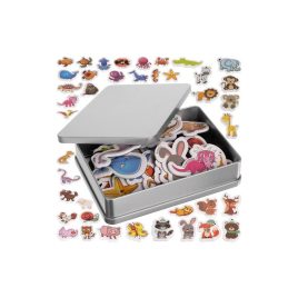 Magnete de frigider cu animale 40 buc 22616