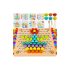 Puzzle din mărgele de lemn 22403