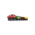 Tren din lemn - 12 piese. Kruzzel 23522
