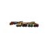 Tren din lemn - 12 piese. Kruzzel 23522
