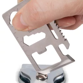   Card multifuncțional din oțel inoxidabil pentru supraviețuire