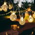 Ghirlandă luminoasă cu globuri LED solare