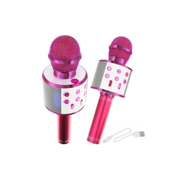 Microfon karaoke roz