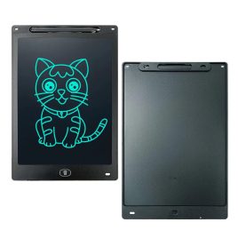 Tabletă digitală neagră cu stilou